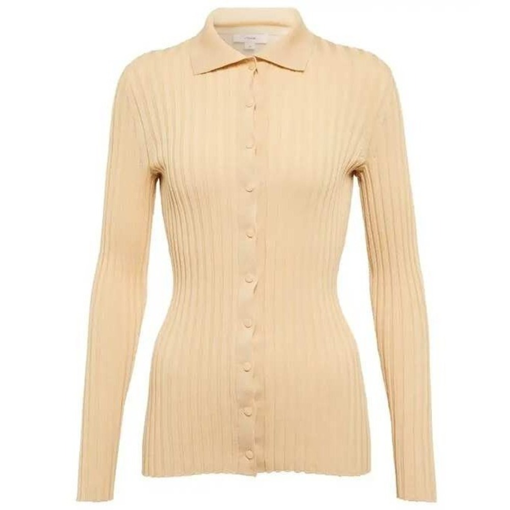 Vince ribbed-knit cardigan‎ Size Large